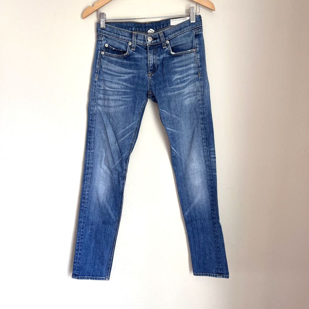 Rag & Bone / JEAN The Dre Slim Boyfriend Jeans in Bradford, size 25